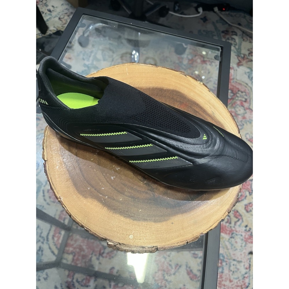 Adidas Copa Pure III Elite Soccer Cleats Mens 11 Black New Laceless FG IE1616 - Picture 12 of 15